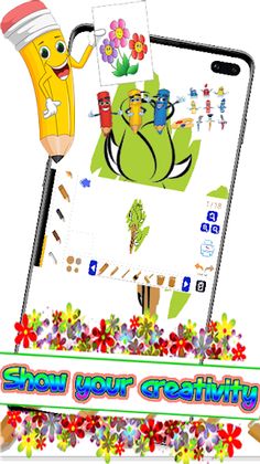 Coloring Flowers : Warnai - Screenshot 3