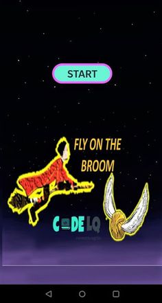 Harry On Broom - Screenshot 1