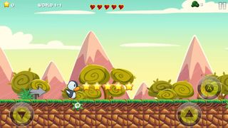 Racing Penguin Fly Run Slide - Screenshot 1