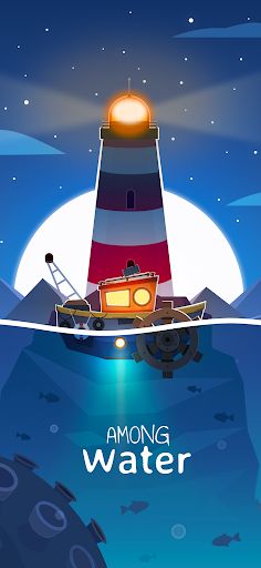 Among Water: Relaxing games - Screenshot 1