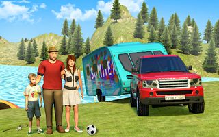Camper Van Virtual Family Game - Screenshot 1