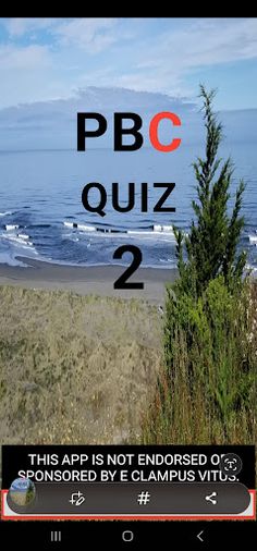 PBC Quiz 2 - Screenshot 1