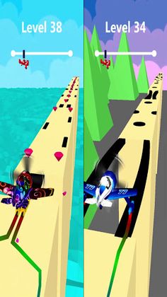 Roller Plane Skate : Stunts - Screenshot 3
