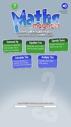 Maths Mayhem - Screenshot 1
