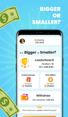 Earn money Givvy Higher Lower - Screenshot 3