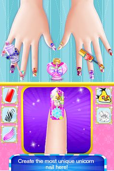 Rainbow Unicorn Fashion Salon - Screenshot 4