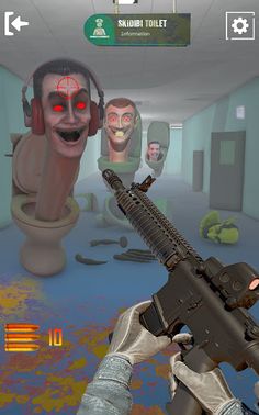 Scary Toilet Monster Shooter - Screenshot 4