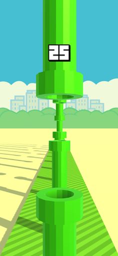 Flappy 3D - Bird’s Eye View - Screenshot 2
