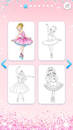 Ballet Color Glitter for Girls - Screenshot 3