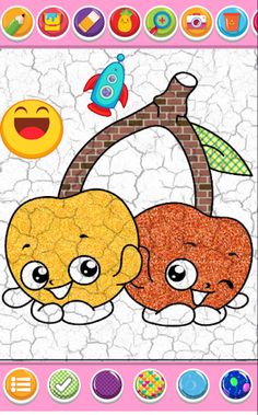 coloring fresh fruit - Screenshot 3