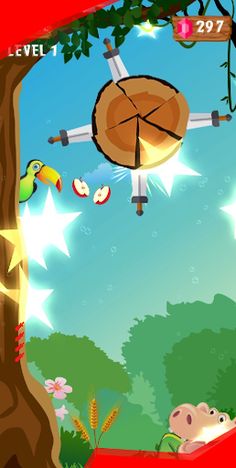 Jungle Knife Hit Adventure - Screenshot 3