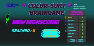 Color-Sort Brain Game - Screenshot 3