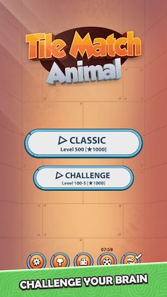 Tile Match: Animal Link Puzzle - Screenshot 1