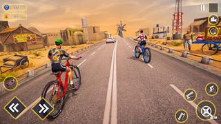 Xtreme BMX Traffic Tour Racing - Screenshot 2