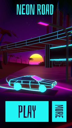 Neon Road - Screenshot 3