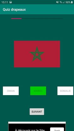 Quiz drapeaux - Screenshot 3