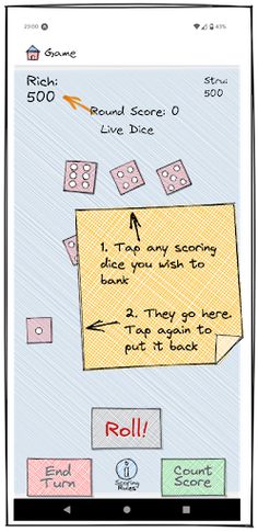 Sketchy Farkle! - Screenshot 3