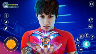 Blue Hero Flying Fighter Games - Screenshot 3