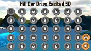 Car Hill Drive Excited 3D - Screenshot 1