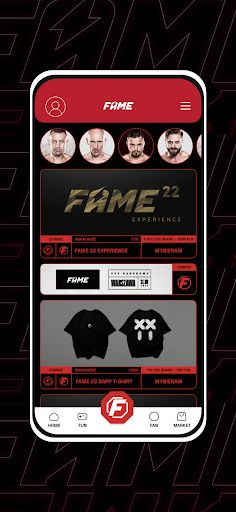 FAME MMA APP - Screenshot 1