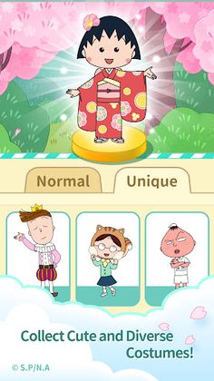 CHIBI MARUKO CHAN-Match Puzzle - Screenshot 4