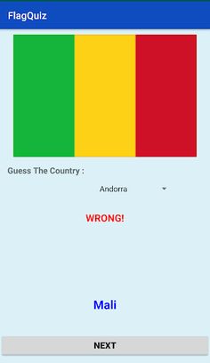 Flag Quiz Game - Screenshot 2