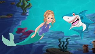 Mermaid vs Shark Dash - Screenshot 2