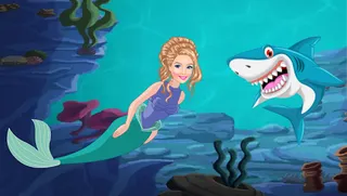 Mermaid vs Shark Dash - Screenshot 2