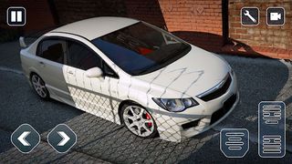 Furious Civic Car City Race - Screenshot 2