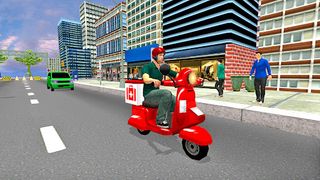 BMX Bike Delivery Boy Game 3D - Screenshot 1