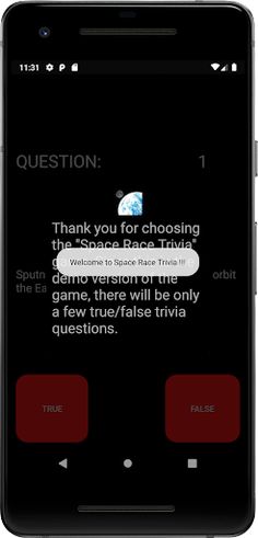 Space Race Trivia - Screenshot 1