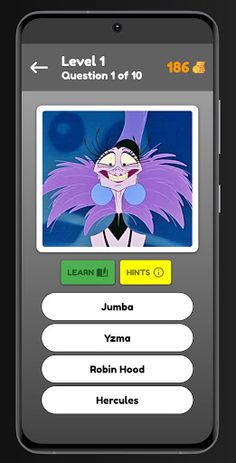Guess Cartoon Character Quiz - Screenshot 2