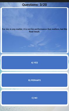 Motivation test - Screenshot 4