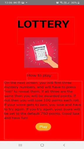 Lottery - Screenshot 2