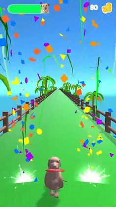 Frisbee Dog - Screenshot 1