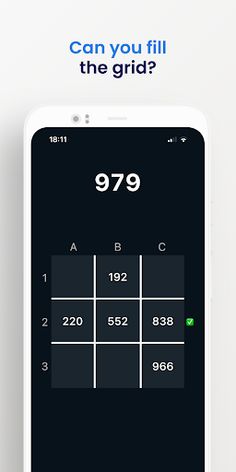 Number Grid Challenge - Screenshot 3