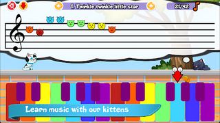 Cat Piano Meow: Kids Music - Screenshot 1