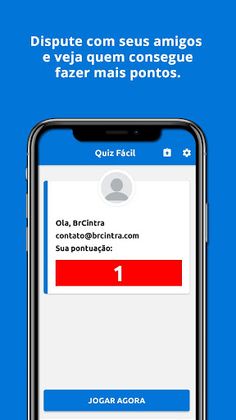 Quiz Fácil - Jogo de perguntas - Screenshot 2