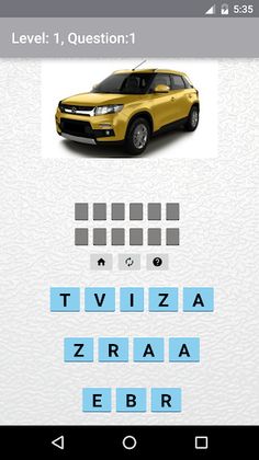 Indian Cars Quiz - Screenshot 1