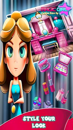 Magic Girl: Dress Up Game - Screenshot 1