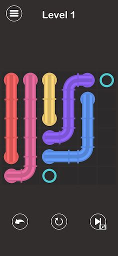Connect Pipes : Line Puzzle - Screenshot 1