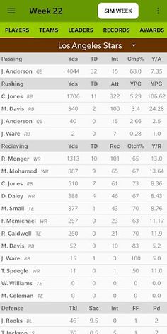 Pro Football GM - Screenshot 2