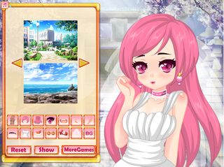 Anime Bride Avatar Maker Games - Screenshot 2