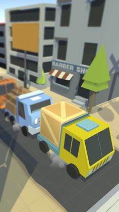 Traffic crossing 3D - Screenshot 1