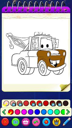 Cars Coloring Book - Screenshot 3