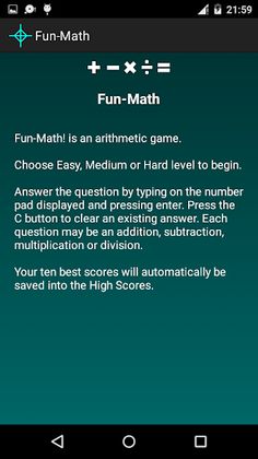 Fun Math - Screenshot 4