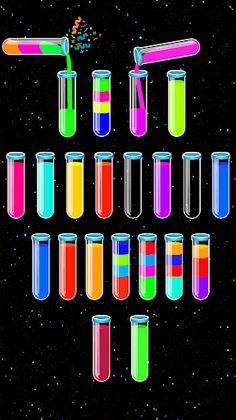 Color Water Sort Matching Game - Screenshot 1