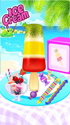 Ice Cream Ice Making Games - Screenshot 4