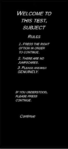 Horror Test - Screenshot 1