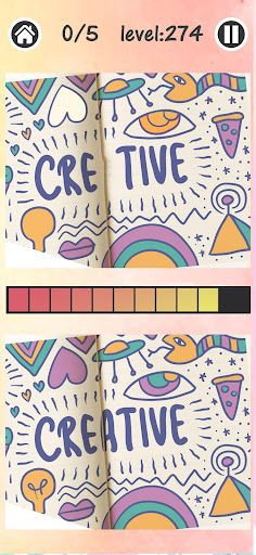 Five Differences Easy Offline - Screenshot 2
